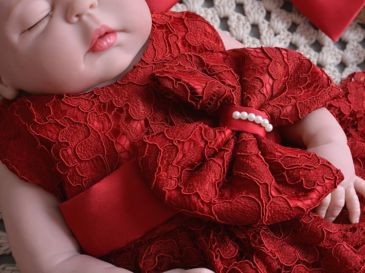 Baby Girl Dresses for 1 Year Old Birthday Bow Party Wear Vestido 2022 Infant Toddler Girls Clothes 0-24 Month RBF174021 | Детская одежда