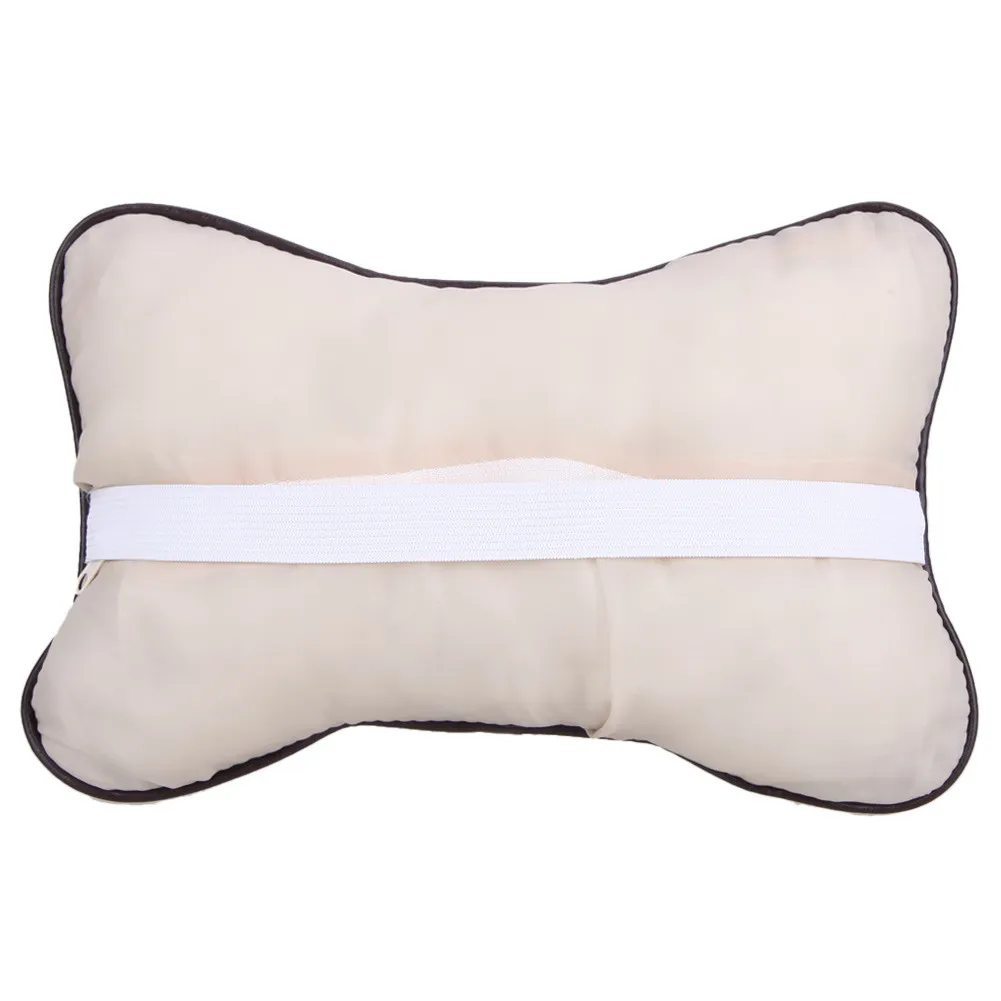 Перфорированная кожаная подушка для подголовника автомобиля Danny ремень