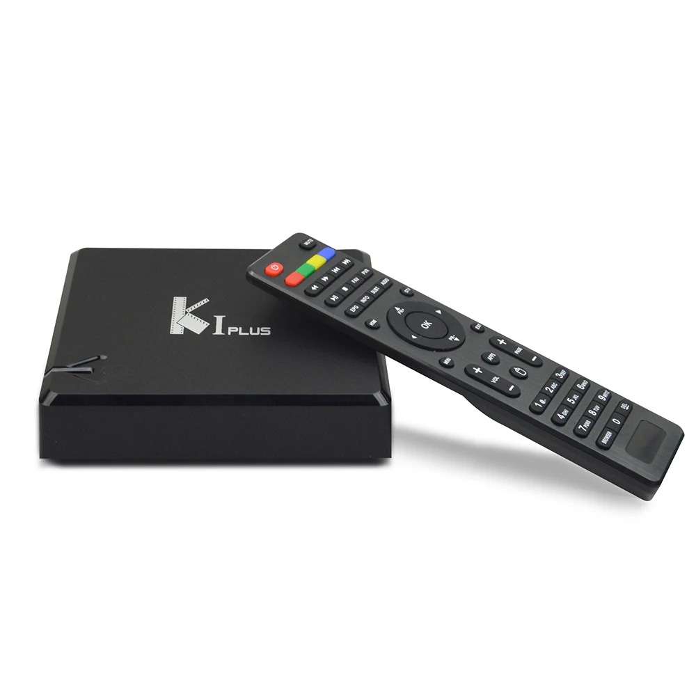 MECOOL KI PLUS DVB-T2 DVB-S2 DVB-C Android 7,1 ТВ приставка Amlogic S905D четырехъядерный 1 ГБ 8 ГБ 64 бит 4K ТВ приставка 2,4G Wifi