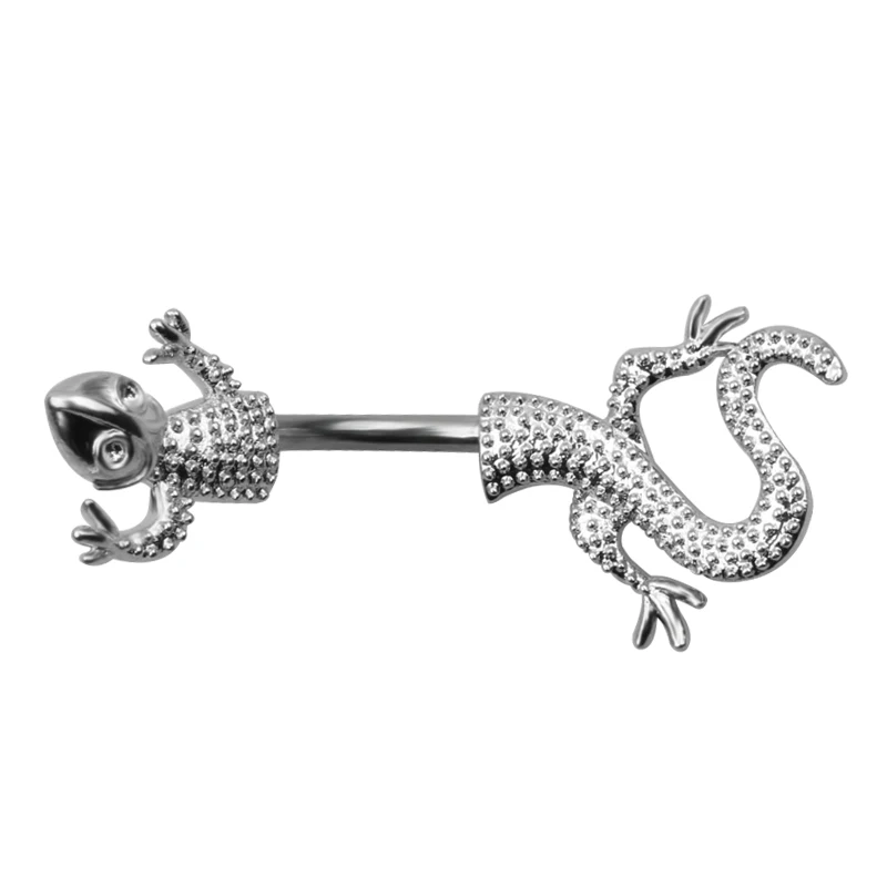 Женское кольцо для пирсинга пупка 14 г 316L|belly button rings sexy|lizard belly ringbelly |