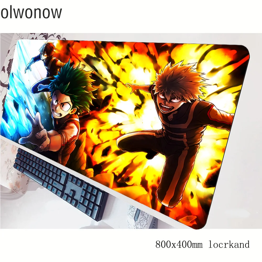 Коврик для мыши my hero academic 80x40 см игровой коврик подарок notbook Настольный под заказ