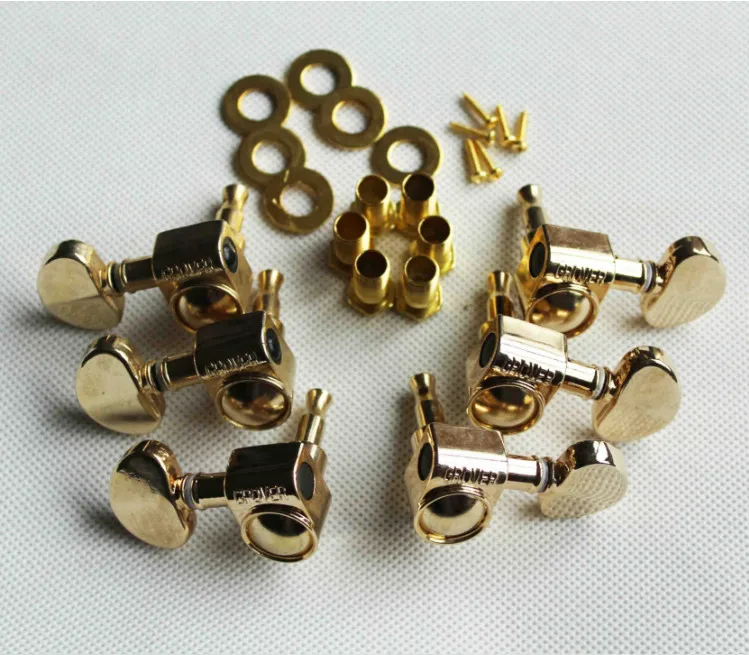 Тюнер Grover Style Gold для акустической гитары Колки настройки головки гитарных
