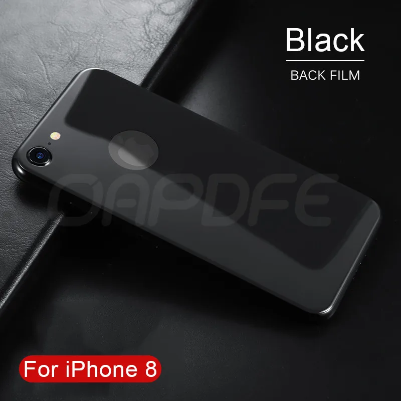 3D заднее закаленное стекло для Apple iphone 7 7 Plus Защита экрана для iphone 8 8 Plus полное покрытие пленка 9H защитное стекло