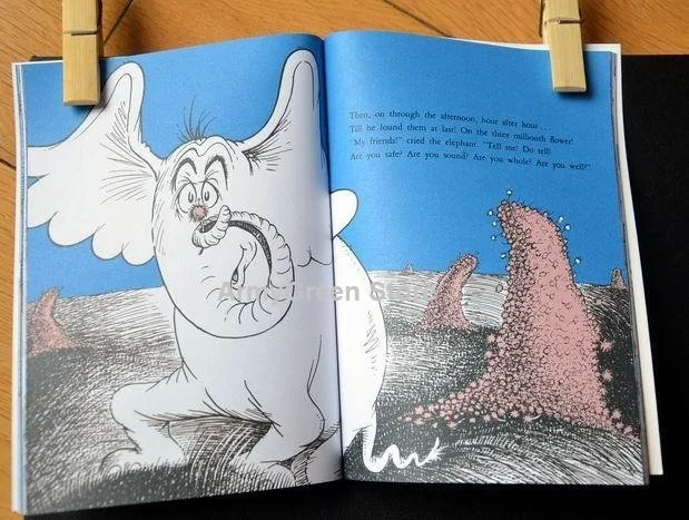 Серия Dr. Seuss, интересный сюжет, детская картина, карманная мини-книга на английском языке, детский праздничный подарок, 20 книг на выбор