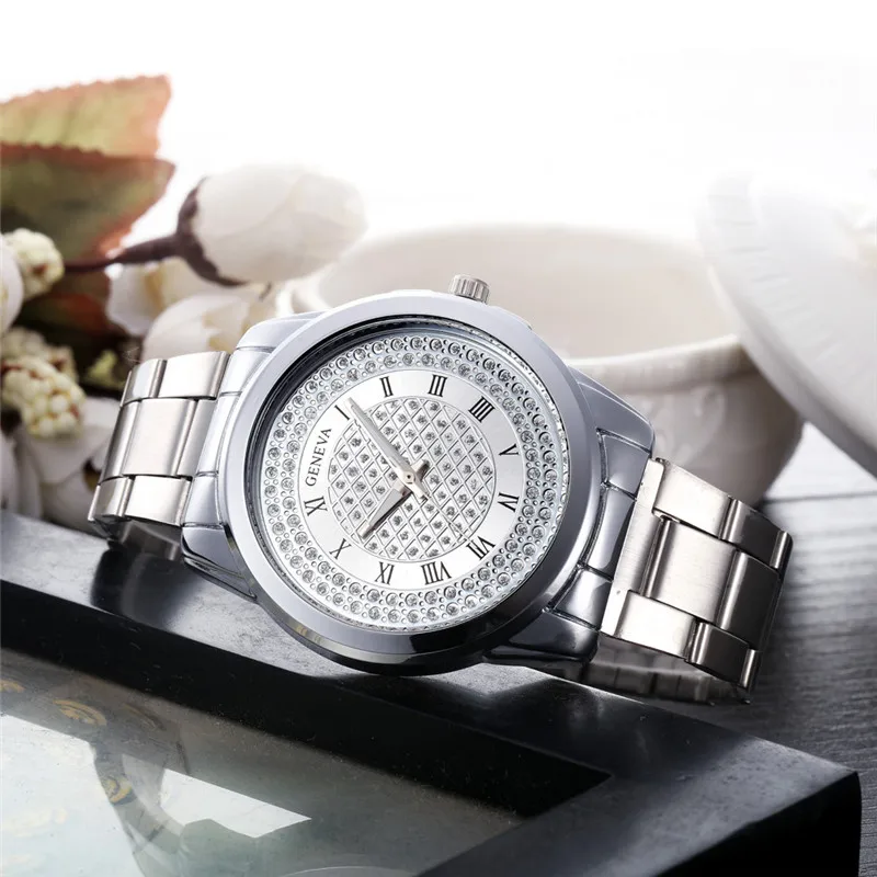 

Fashion luxury Stainless Steel Sport watches Quartz Hour Business Wrist Analog Watch relogio feminino A3