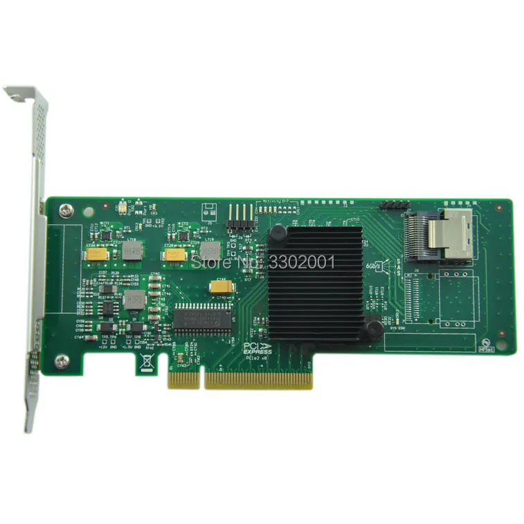 FANMI SAS 9211-4I LSI00190 4-портовый RAID HBA jino SATA SFF8087 6 ГБ PCI-E 2 0 X8 Кабель в комплект не входит |
