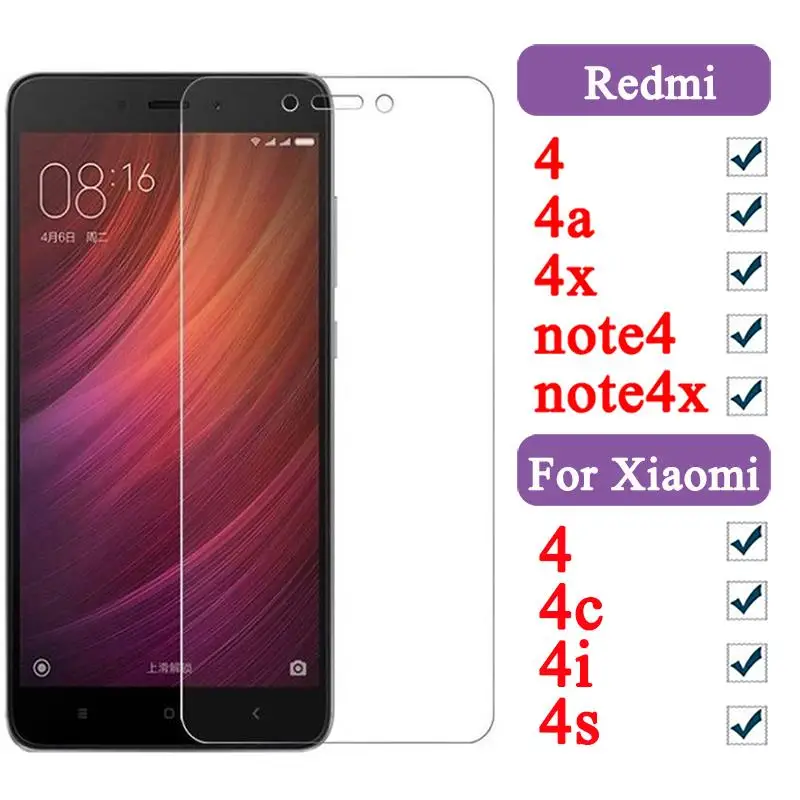 Защитное стекло для xiaomi redmi note 4 glas ksiomi xiaomei xaomi Mi 4a note4 x siaomi Защитная пленка