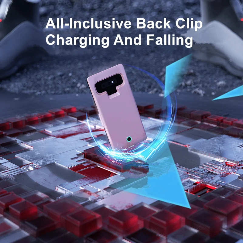 Чехол 7000 мАч для Note 9 Power Bank запасной аккумулятор зарядное устройство чехол Samsung