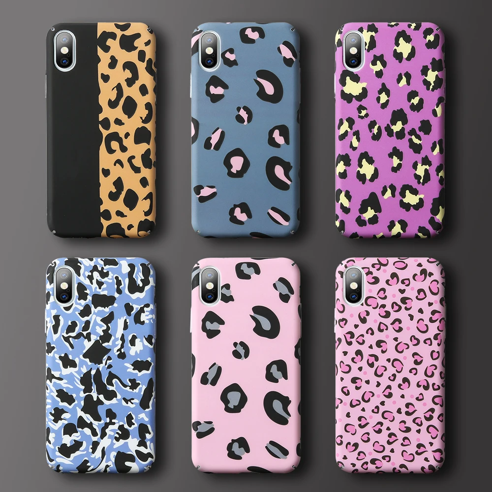 KISSCASE леопардовый чехол для Samsung Galaxy S10 plus S10E жесткий телефона galaxy M20 M10 светящийся