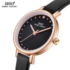 Женские кварцевые часы IBSO, ультратонкие наручные часы 8 мм, роскошные женские часы, модные кварцевые часы Montre Femme, Relogio Feminino