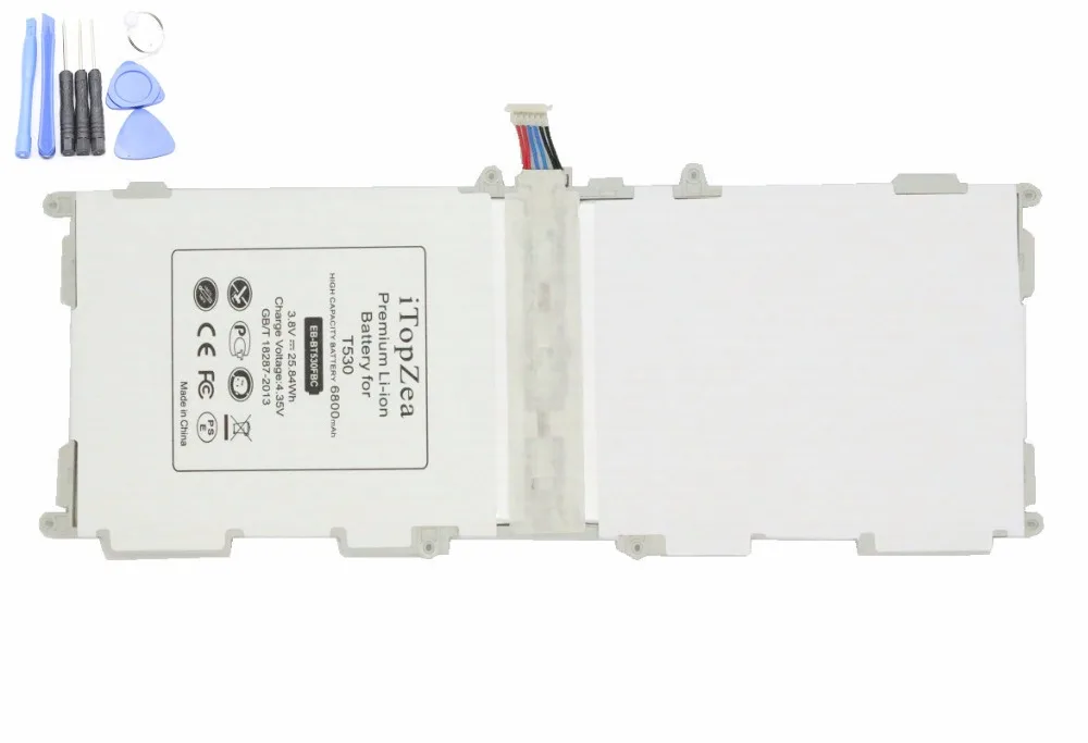 ITopzea 6800 мА/ч EB BT530FBC/EB BT530FBE запасная батарея для Samsung Galaxy Tab 4 10 1 &quotT530 T531 T535 P5220 SM