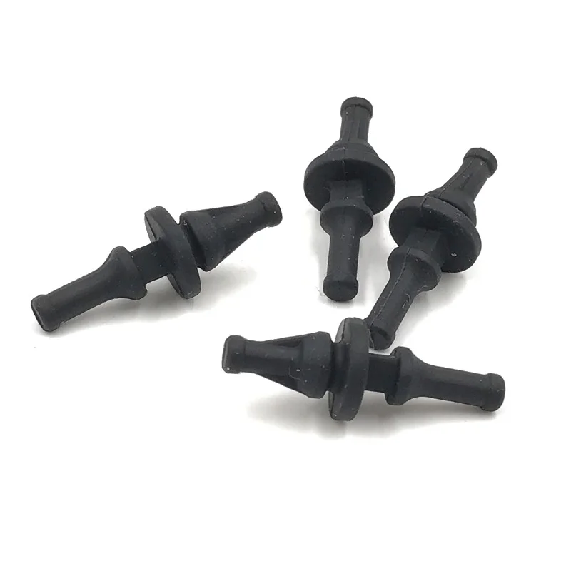 SILICONE SCREW 4PCS Компьютер 80 мм вентилятор охлаждения с 4ea led 8025 8 см тихий DC 12 В LED светящийся шасси molex 4D штекер осевой вентилятор - Цвет лезвия: SILICONE SCREW 4PCS