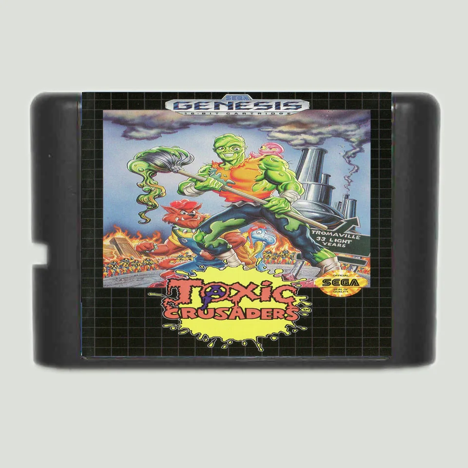 Карточка для Sega Mega Drive Genesis 16 бит | Электроника