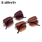 Женские солнцезащитные очки Ralferty, винтажные очки кошачий глаз с градиентными оттенками в стиле ретро, Oculo lunette W1185, 2019