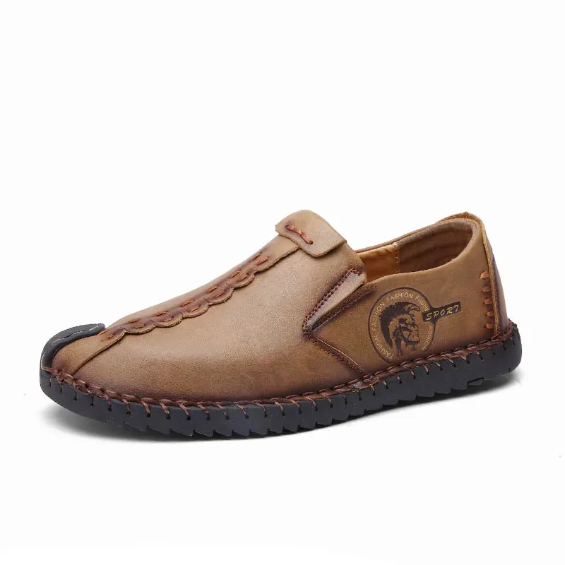 Туфли мужские классические на шнуровке элегантные туфли плоской подошве круглый