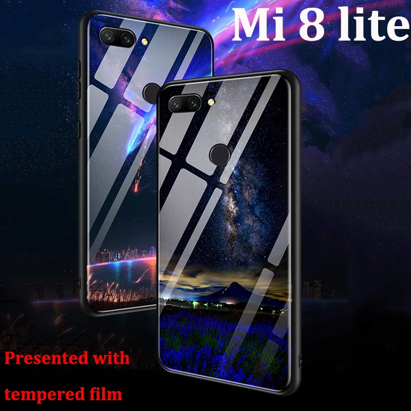 Новый оригинальный чехол для мобильного телефона Xiaomi Mi 8 Lite Mi8 задняя крышка из