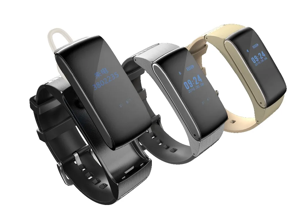 Bluetooth Smart Bracelet Watch DF22 HiFi Sound Headset Digital Wrist Calories Pedometer Track Fitness Sleep Monitor |