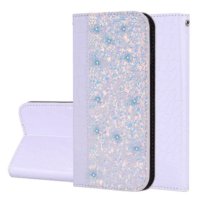 Шикарный Блестящий кошелек для Coque samsung A20, чехол для samsung A20e, откидная крышка для samsung Galaxy A2 Core Case 2 A 20 E A20E 20A 2A