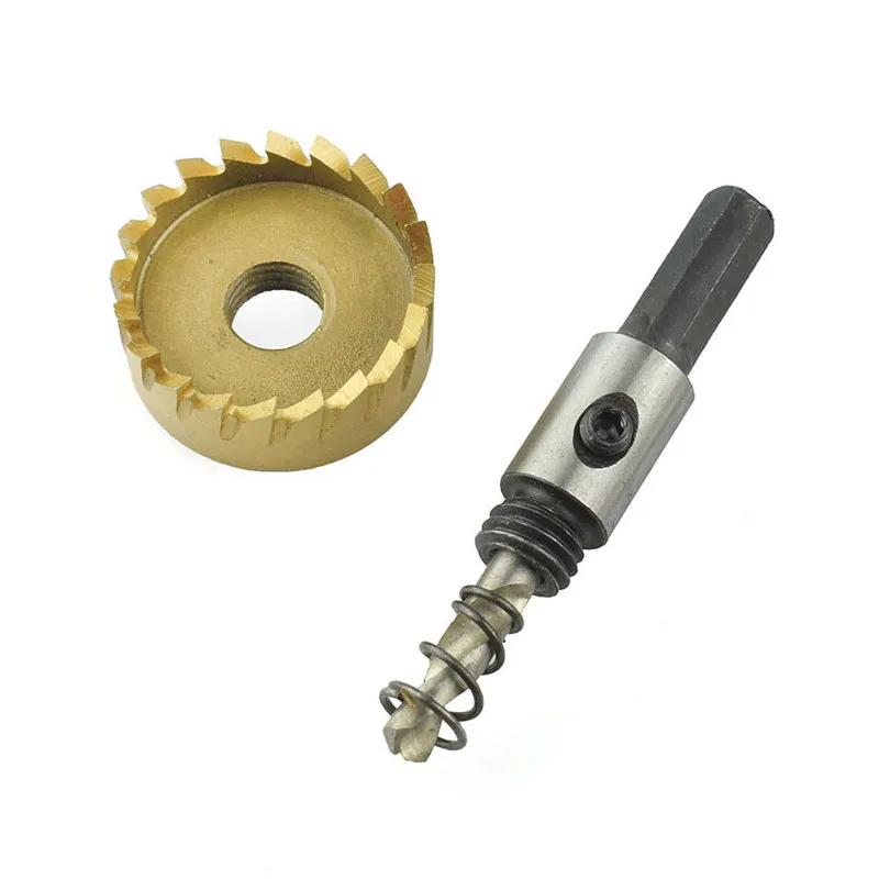 18.5mm HSS Titanium Drill Bit Holesaw Metal Cutter High Speed Steel Hole Saw Tooth Kit Steels Set Tool | Инструменты