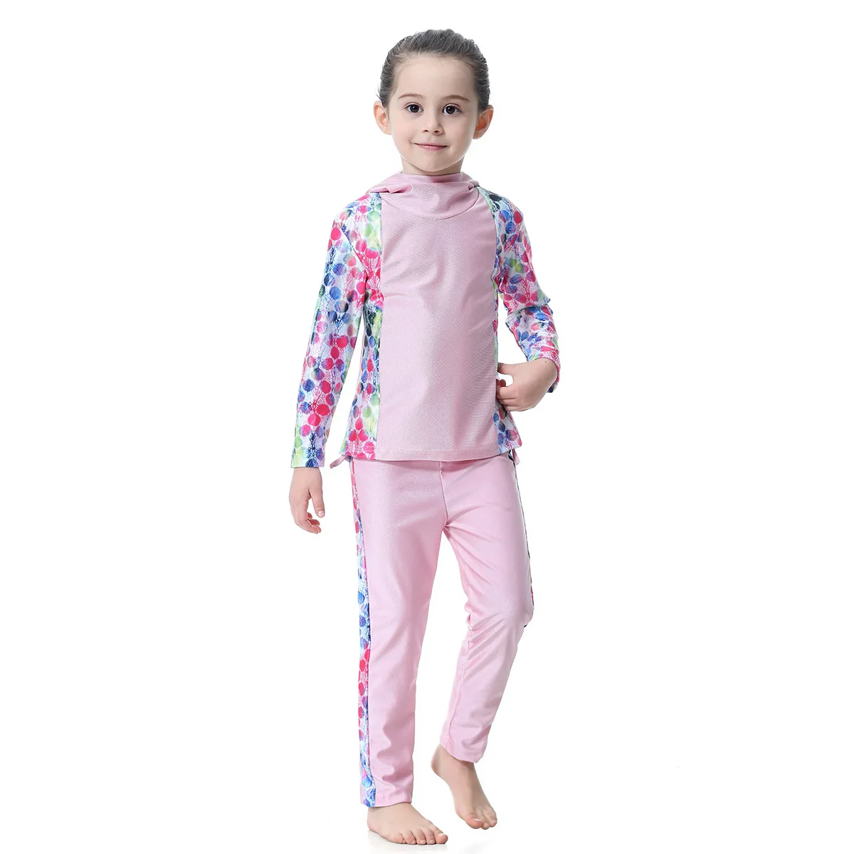 Мусульманский купальник для девочек с длинным рукавом мусульманские скромные