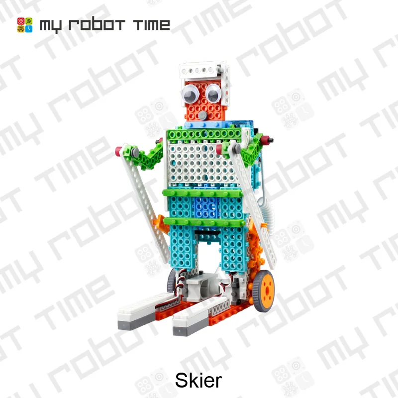 My Robot Time Sensing Line Tracer Car Block Build Toy Robotics Science Kits STEM образовательные инструменты для