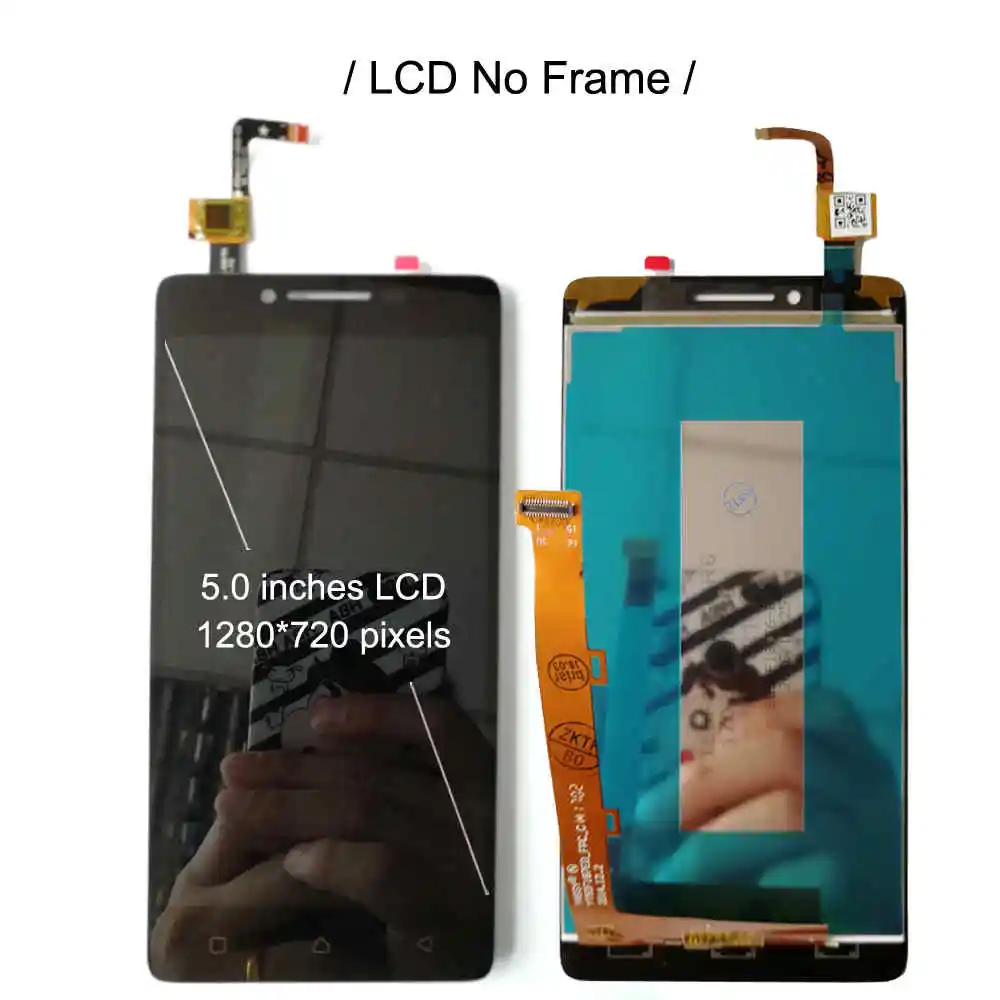 ЖК дисплей 5 0 дюйма с рамкой для Lenovo A6010 A 6010 Полный сенсорный датчик дигитайзер в