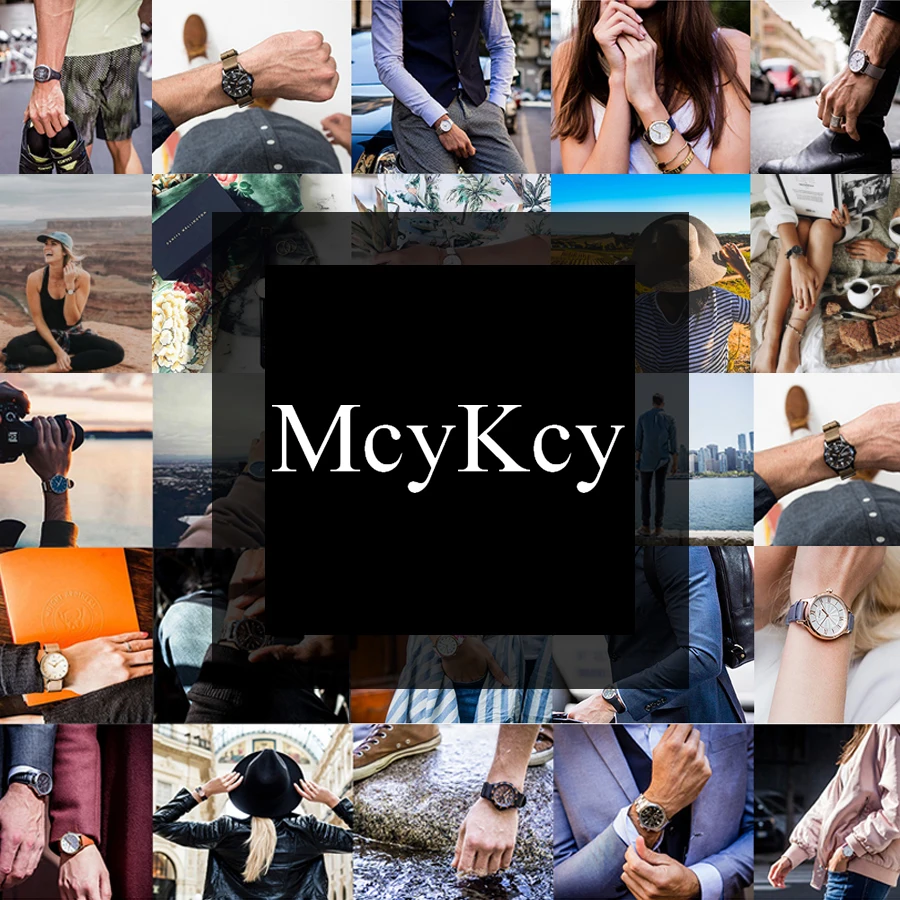 McyKcy Мужские Бизнес часы модные повседневные мужские кожаные спортивные кварцевые наручные часы подарок часы Relogio Masculino горячая распродажа