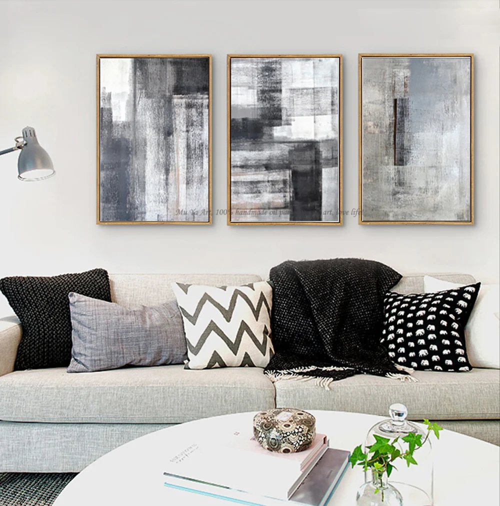 Cuadros decoracion abstracta quadros de parede para quarto tableau украшение murale salon современные настенные картины для гостиной