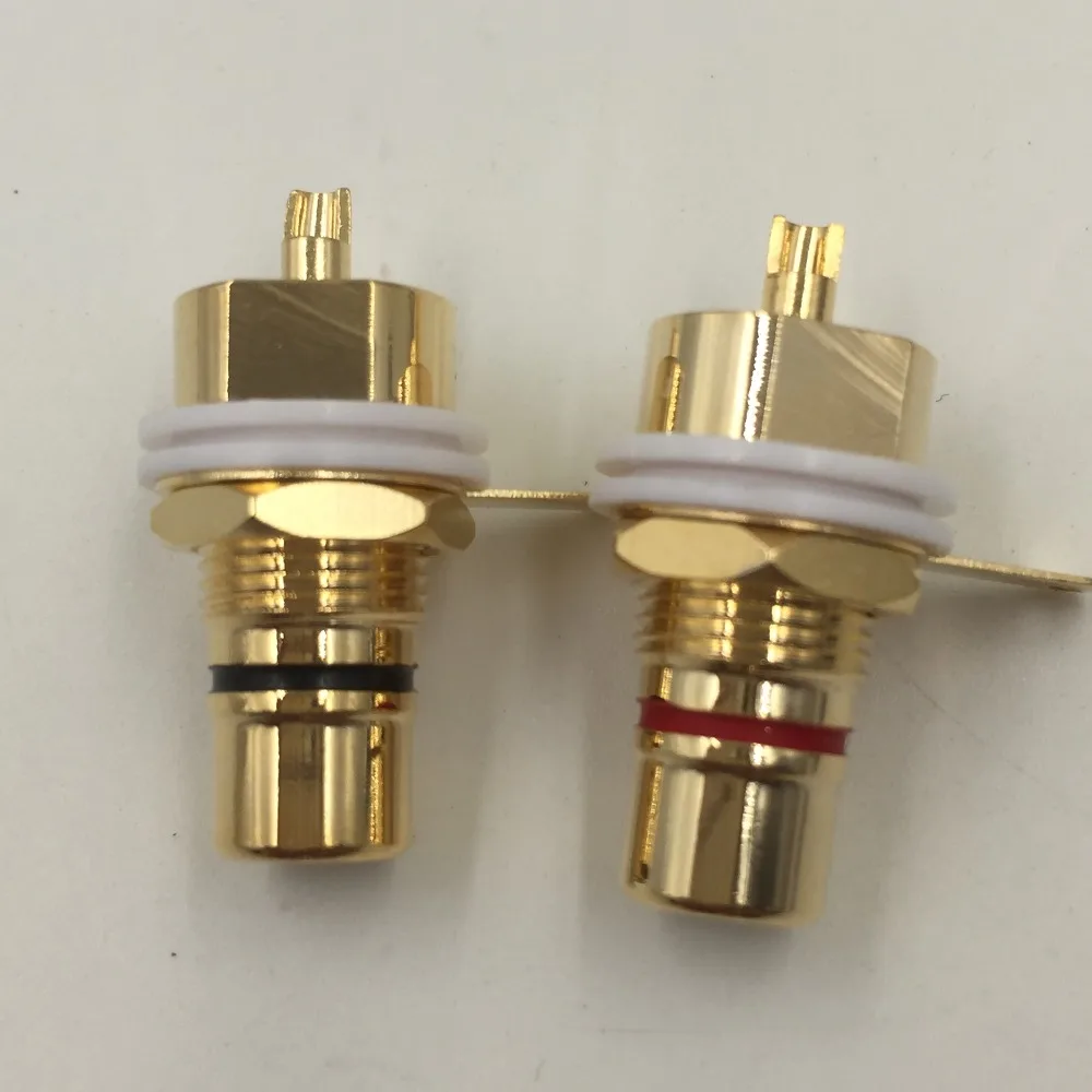 10 шт. позолоченные медные разъемы для подключения к панели|connectors gold|connector