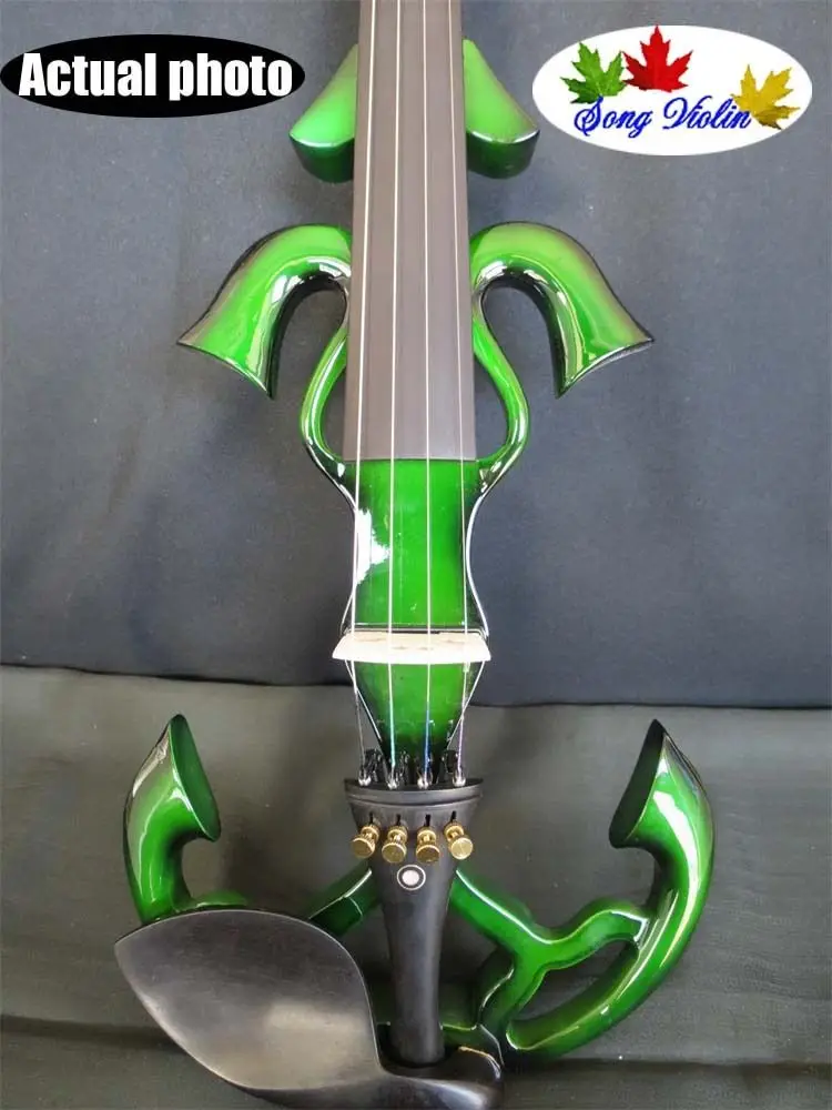 

newly model crazy -3 SONG art streamline 4/4 electric violin #10498