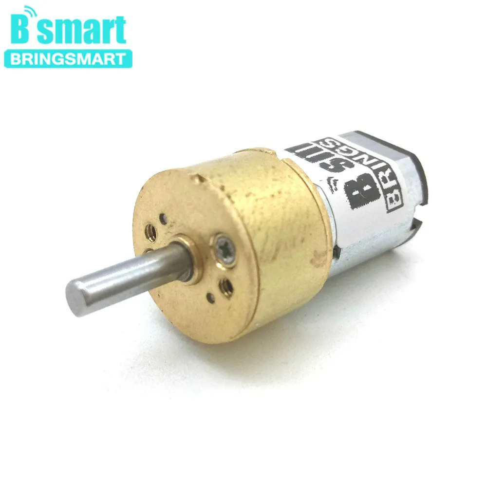 Фото Bringsmart 14GA N20 двигатель турбины постоянного тока 15 ~ 600 об/мин 3В 6В 12В мини Bringsmart 14GA N20 двигатель турбины постоянного тока 15 ~ 600 об/мин 3В 6В 12В мини