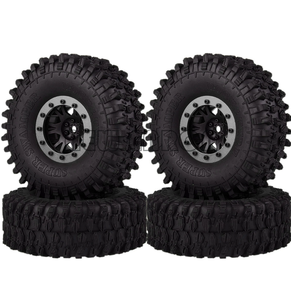 ENRON 4P 1," Beadlock Колесные диски 120 мм шины для RC 1/10 гусеничный TRX-4 Tamiya CC01 MST jimny RC4WD TF2 D90 D110 90046
