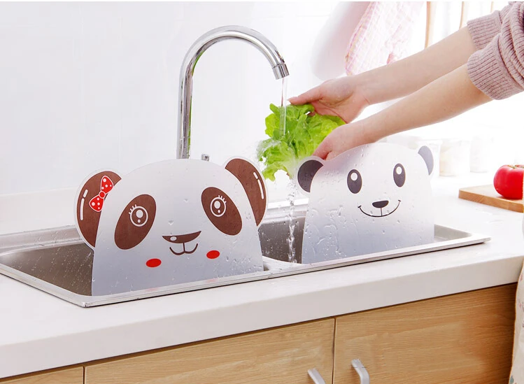 Непроницаемая перегородка для бассейна в форме милой панды присоски раковины
