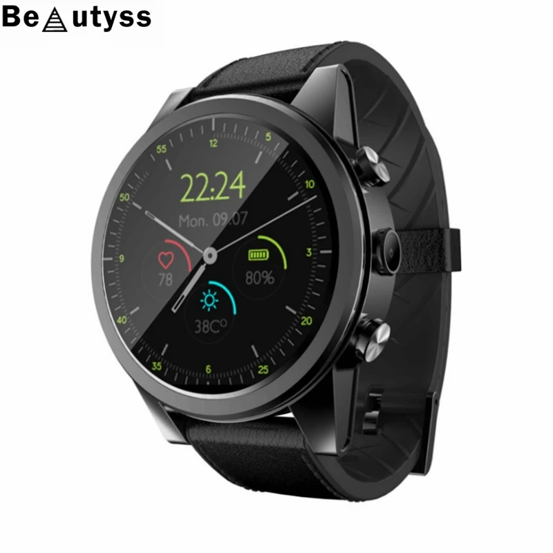 Смарт часы Beautyss X360 Android 7 GPS 3 + 32 ГБ 2 МП IP67 водонепроницаемые 4G|Смарт-часы| |