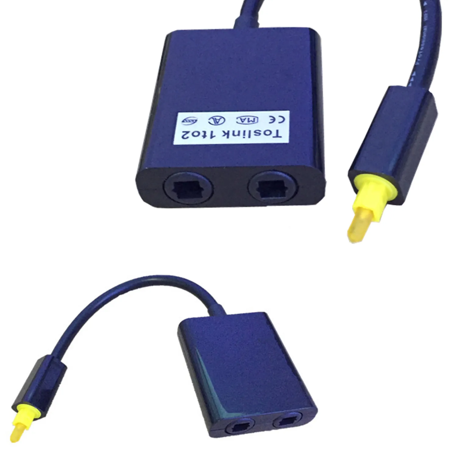 Toslink Цифровой оптический аудио разветвитель адаптер Женский|splitter toslink|female adapterfemale