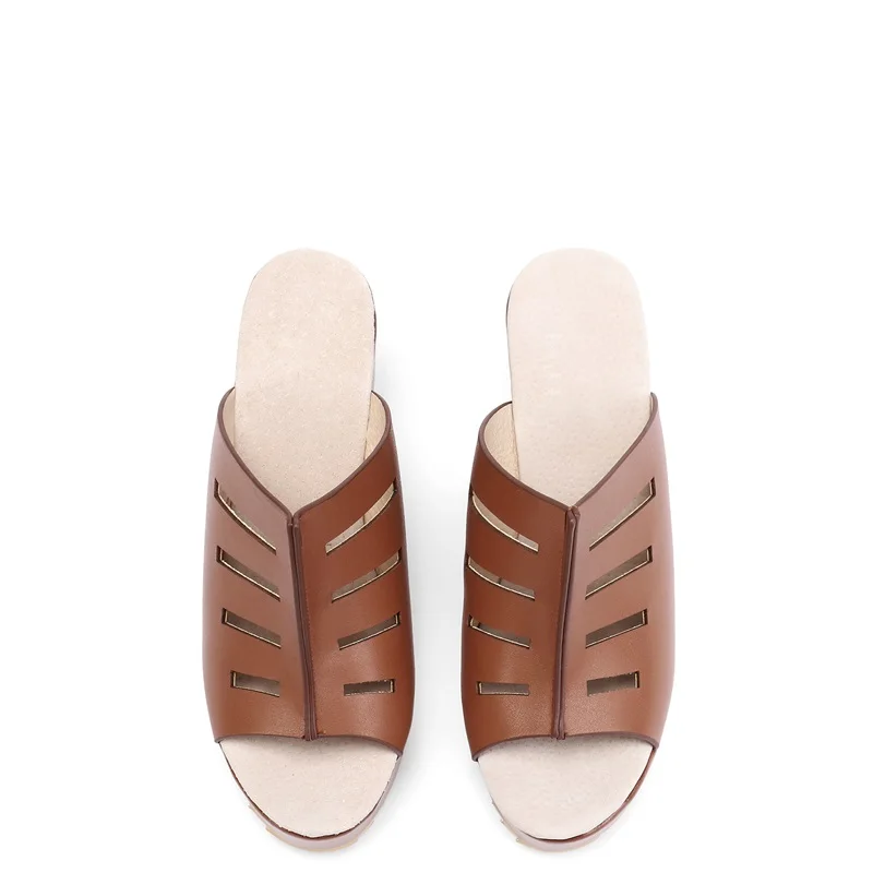 

EGONERY Woman Shoes 2019 Summer New Fashion Super High Wedges Platform Open Toe Woman Slippers Outdoor Plus Size Ladies Sandals