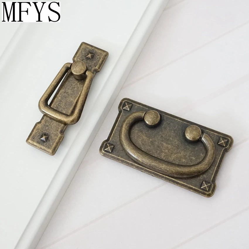 Кухонный стол MFYS 2 дюйма 3 выдвижная квадратная ручка для шкафа в винтажном стиле