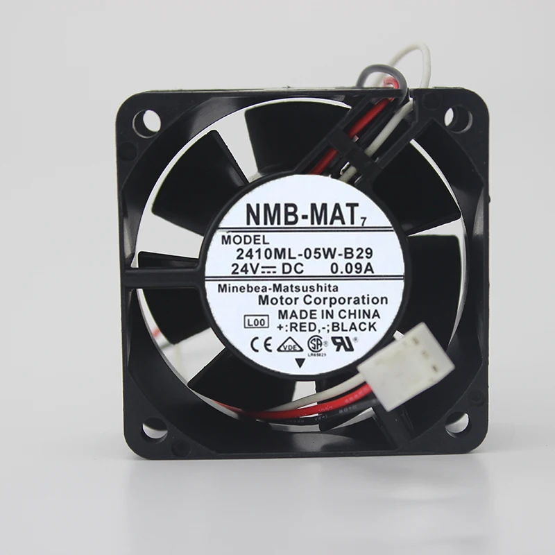 Оригинальный 2410ML-05W-B29 B20 6 см 6025 24 В 0,09a остановочный вентилятор сигнализации