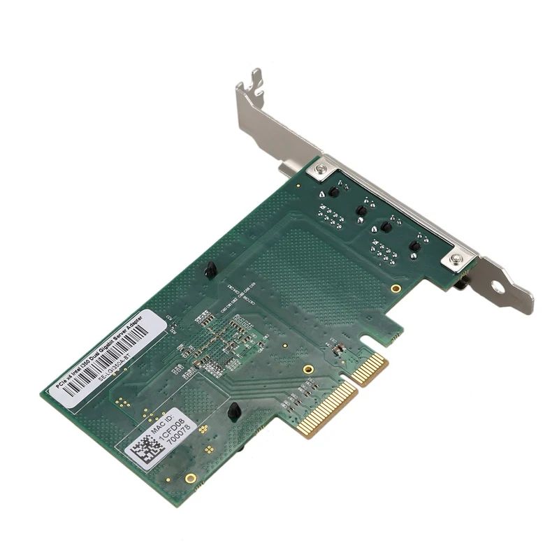 Сетевая карта для PCIe X4 Intel I350 AM2 двойная гигабитная сетевая карта|Сетевые карты| |