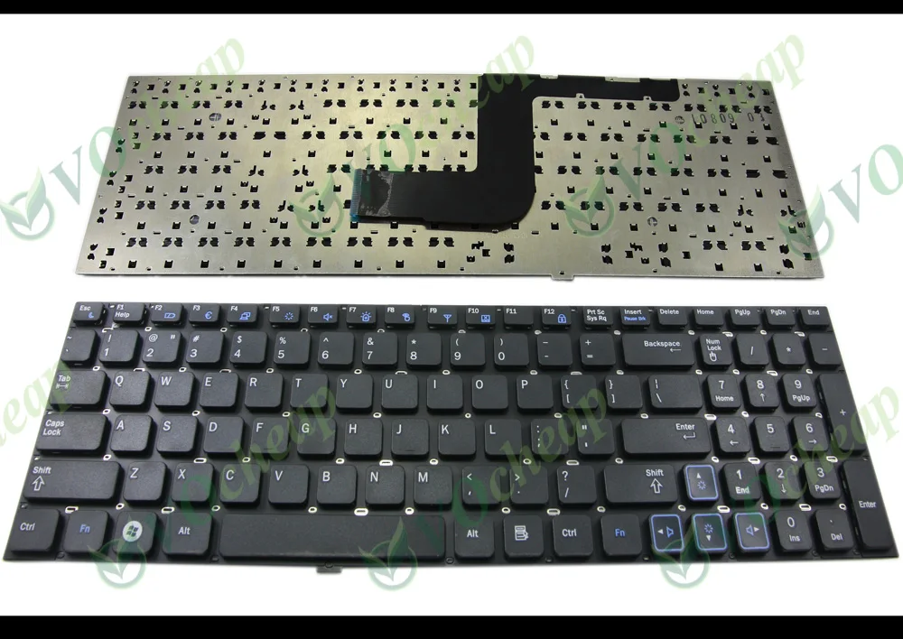 

Новая клавиатура для ноутбука США ДЛЯ Samsung NP- RV509 RV511 NP-RV511 RV520 E3511 S3511 Black RV515-A01 9z.n6asn. 101