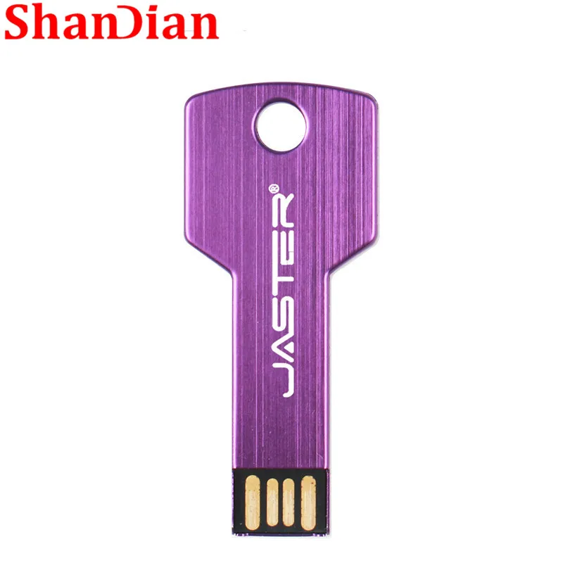 SHANDIAN водонепроницаемый USB флеш накопитель в форме ключа 64 ГБ 32 16 ГБ|USB