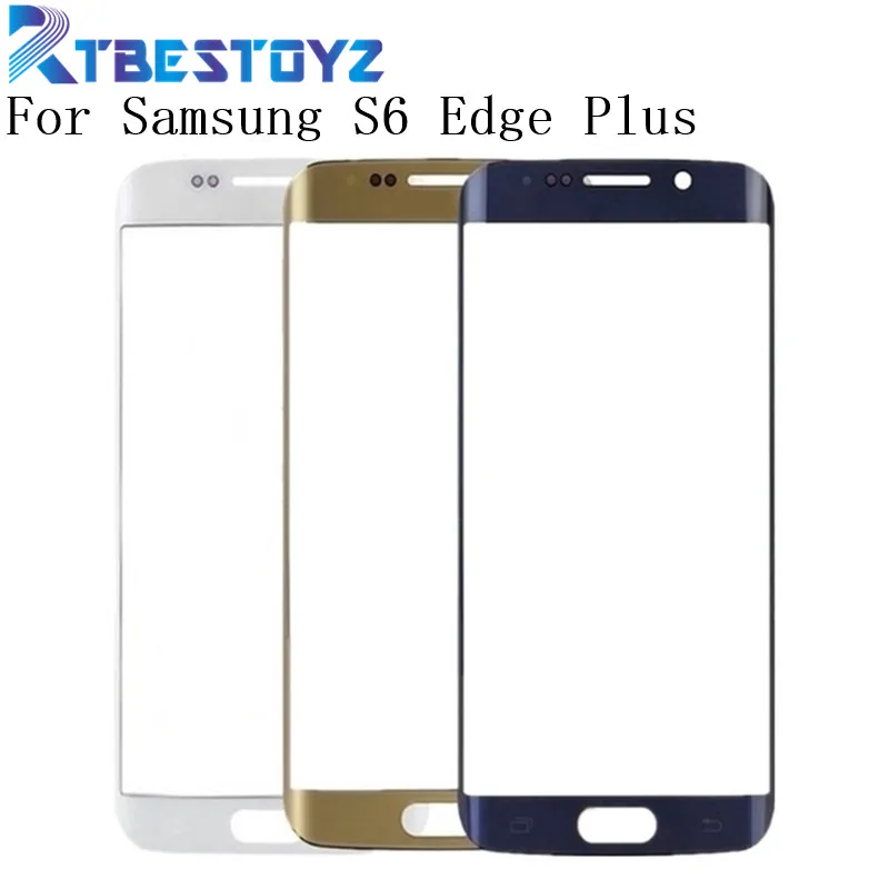 

RTBESTOYZ 5.7'' For Samsung Galaxy S6 Edge Plus S6Edge Plus G928 G928F Touch Screen Digitizer Outer Glass Repair Parts