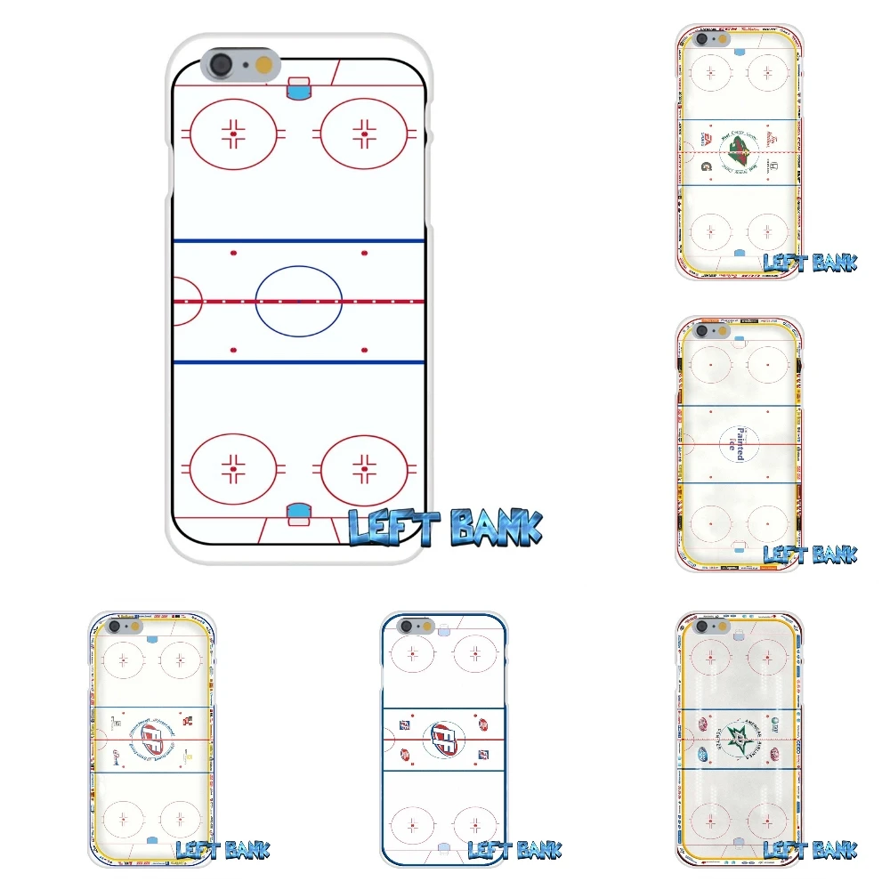 Мягкий Силиконовый ТПУ Прозрачный чехол для хоккейного катка Samsung Galaxy Note 3 4 5 S4 S5