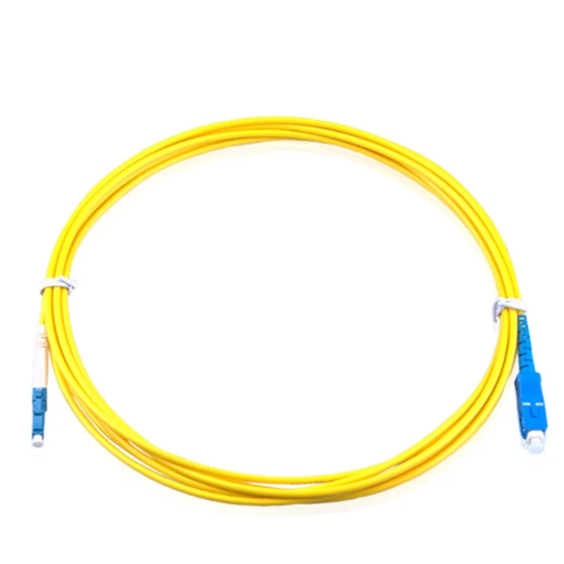 LC к SC волоконно оптический соединительный шнур перемычка кабеля SM одномодовый