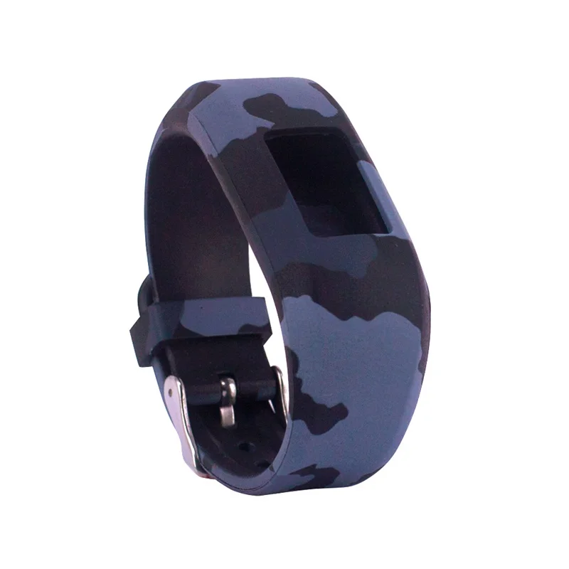 18 FIFATA для Garmin Vivofit JR/JR 2 камуфляж милый силиконовый ремешок детский сменный ремешок смарт-браслета мягкий силиконовый браслет часть - Цвет: 18
