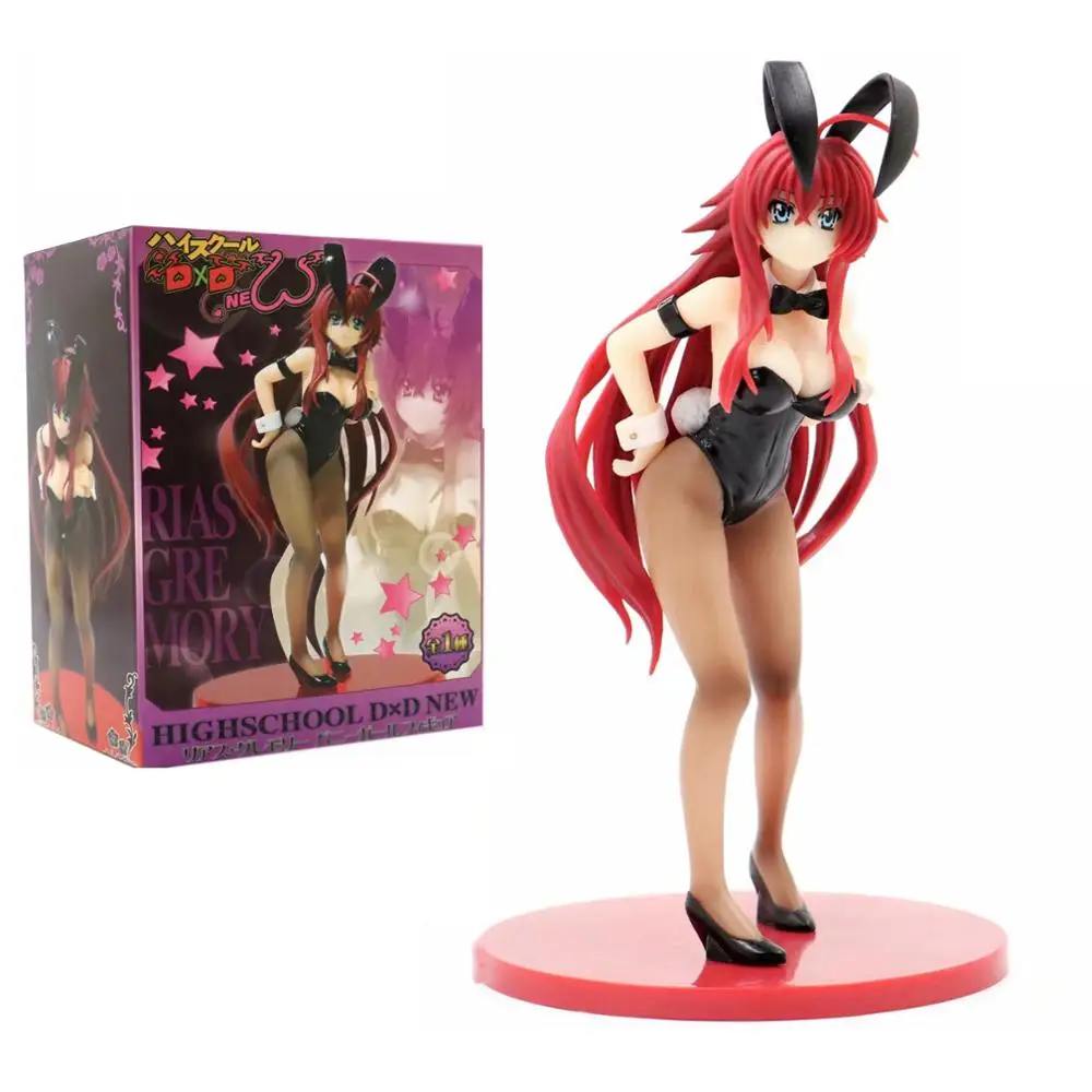 Аниме Сексуальная женская фигура высокая школа DXD New Rias Gremory Bunny Ver. ПВХ фигурка