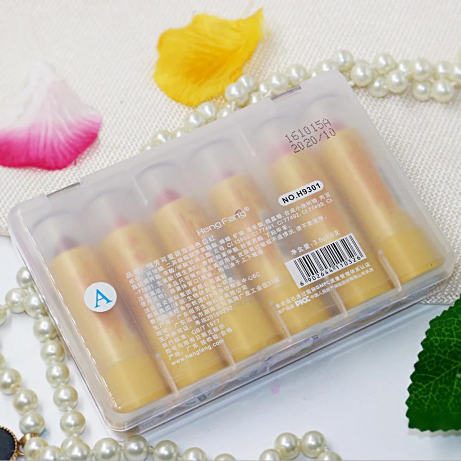 3 стиля мультфильмы красота губы палочка прекрасный питомец макияж 6 шт./компл.