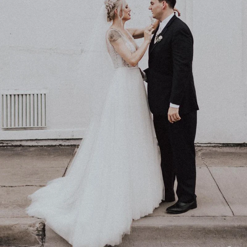 LORIE A Line свадебное платье большого размера 2018 Vestido De Noiva Princesa сексуальные свадебные