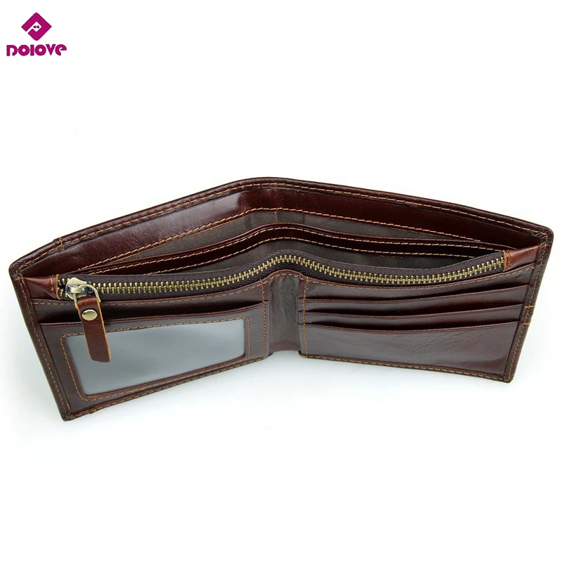 Новинка противорадиационный кожаный кошелек DOLOVE с защитой от сканирования и