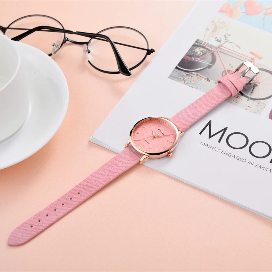 Reloj 2018 новые часы женские брендовые модные кожаные Аналоговые кварцевые наручные